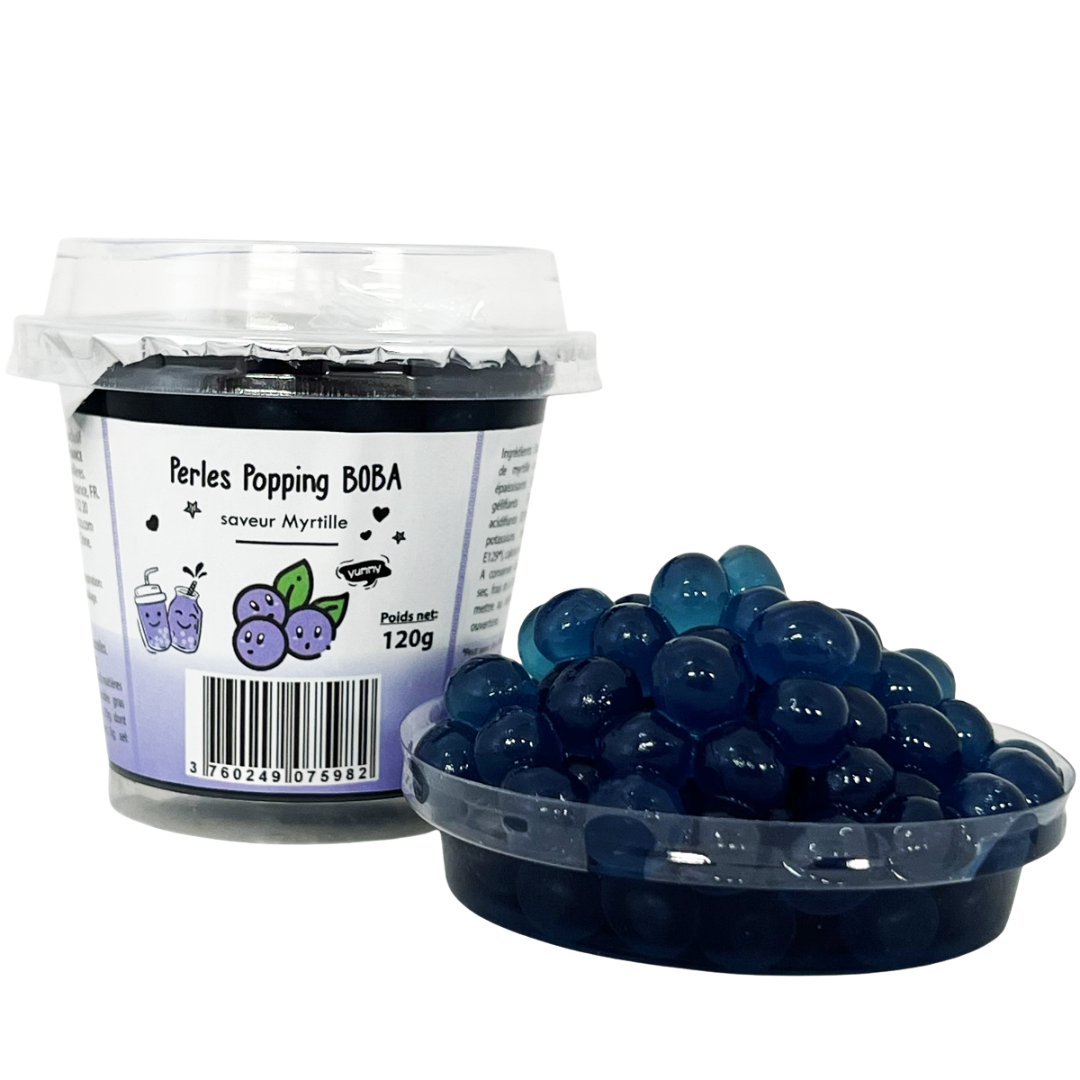 Perles de Myrtille - 120g - Bubble tea