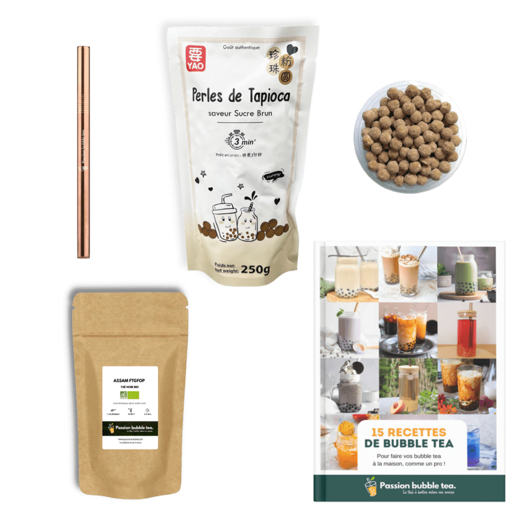 Kit tapioca - pour 8 bubble tea