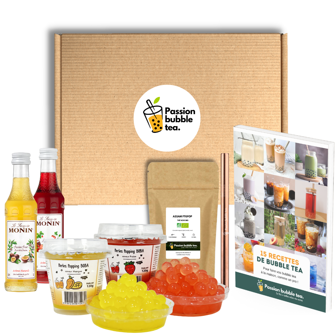 Kit Bubble Tea Complet – 6 Boissons