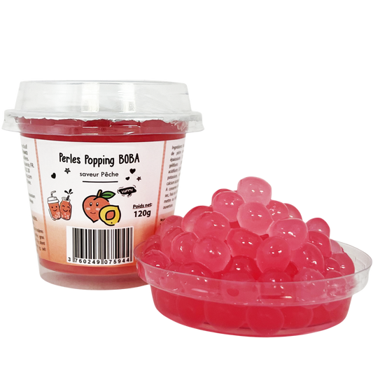 Perles de Pêche  - 120g - Bubble tea
