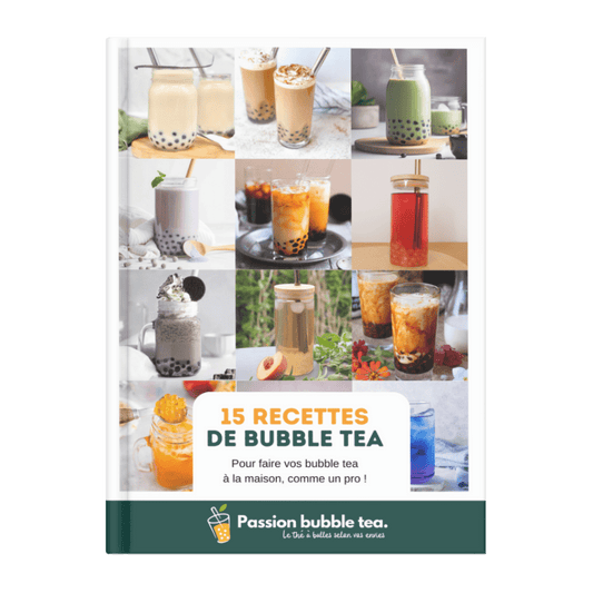 Ebook 15 recettes de Bubble tea