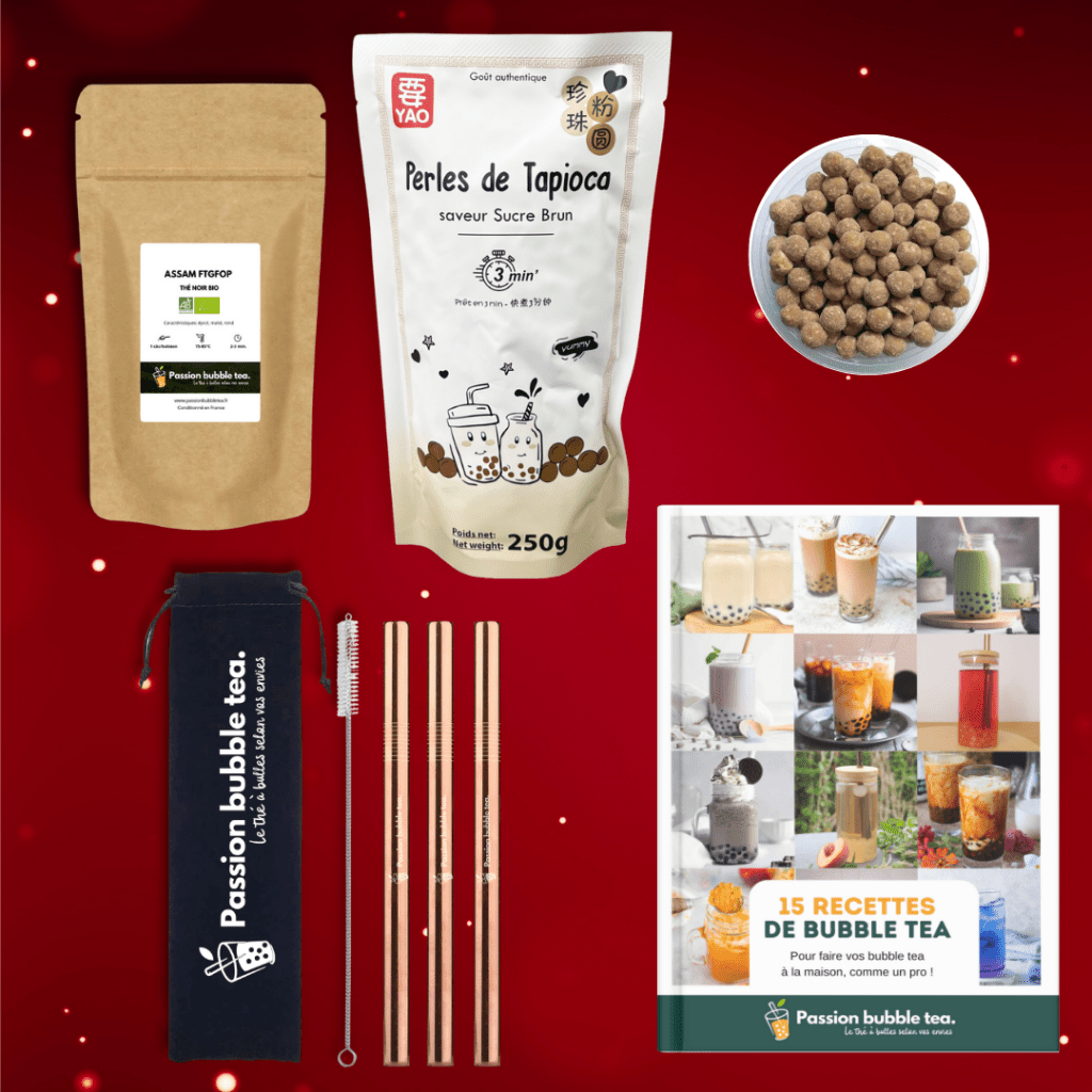 Kit à Bubble tea de Noël - Tapioca