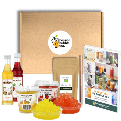Kit Bubble Tea Complet – 6 Boissons